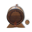 BARRIL/COROTE/TONEL MADEIRA AMBURANA 10 LITROS CACHAÇA/PINGA/VINHO/WHISKY/GIM.