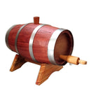 Barril Corote Tonel de Madeira Bálsamo 1 litro para armazenar Cachaça Pinga Whisky Vinho
